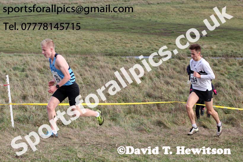 Senior mens North Eastern Cross Country, 2018 Northern Cross Country Champs., Wrekenton, Gateshead. Photo:  David T. Hewitson/Sports for All Pics